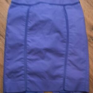 White House Black Market Vibrant Blue Pencil Skirt